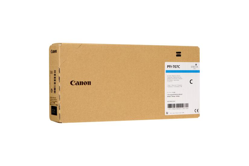 Canon PFI-707 C - cyan - original - bl&auml;cktank