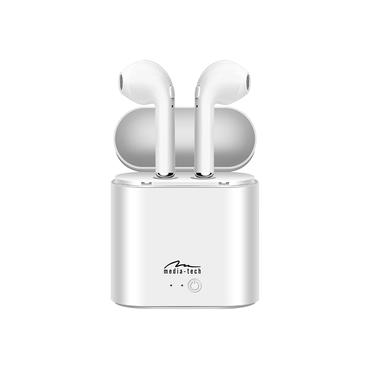 Media-Tech R-PHONES TWS MT3589W - True wireless-h&ouml;rlurar med mikrofon