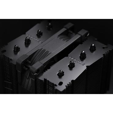 Noctua NH-D9L CHROMAX.BLACK Computerkølesystem Processor Køleplade/køler 9,2 cm Sort 1 stk