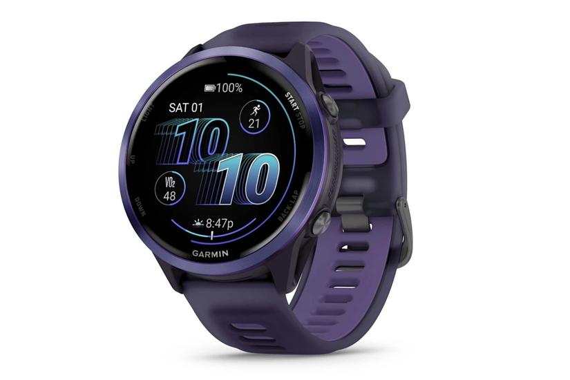 Garmin Forerunner 570 3,56 cm (1.4") AMOLED 47 mm Digital 454 x 454 pixel Berøringsskærm Violet Wi-Fi GPS (satellit)