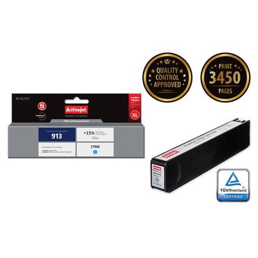 Activejet AH-903YRX blæk (erstatning HP 903XL T6M11AE; Premium; 12 ml; gul)