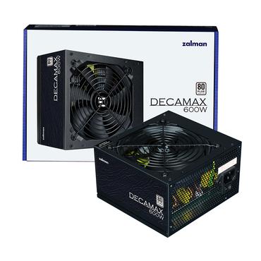 Zalman Decamax enhed til strømforsyning 600 W ATX Sort