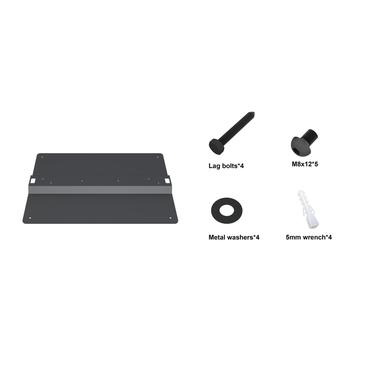 Multibrackets M Pro Series monteringskomponent - f&ouml;r kiosk - svart