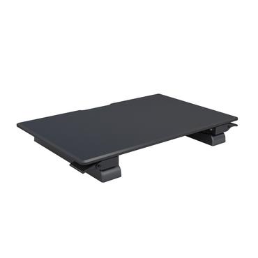 M Deskstand Workstation I - skrivbord för sittande/stående - rektangulär - svart