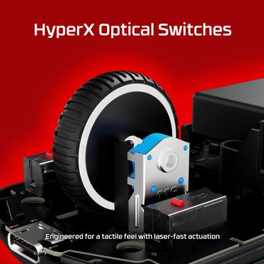 HyperX Pulsefire Saga Pro Wireless Gaming Mouse (sort)