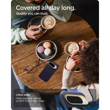 Spigen ACS09711 mobiltelefon etui 16 cm (6.3") Cover Blåbær, Marineblå