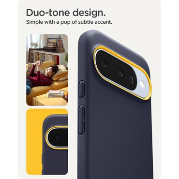 Spigen ACS09711 mobiltelefon etui 16 cm (6.3") Cover Blåbær, Marineblå