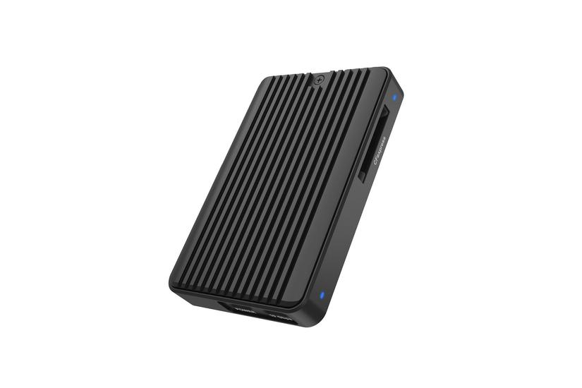 Raidsonic Hårddiskfodral - M.2" - SATA 6Gb/s, PCIe 3.0 x2 (NVMe) - 1 st - 10 Gbit/s