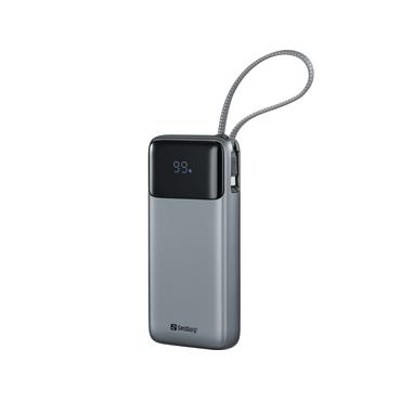 Sandberg 421-29 powerbank Lithium polymer (LiPo) 20000 mAh Sort, Grå