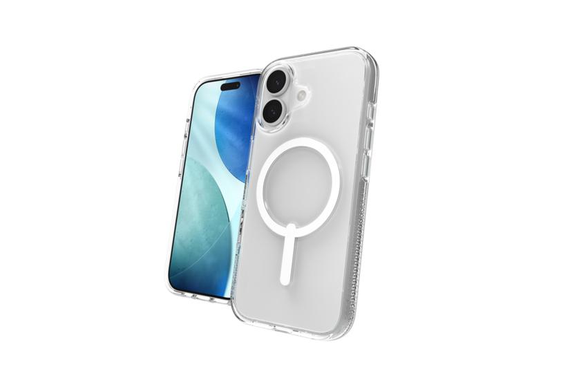 ZAGG Crystal Palace Snap (Button Cover) mobiltelefon etui 16 cm (6.3") Transparent