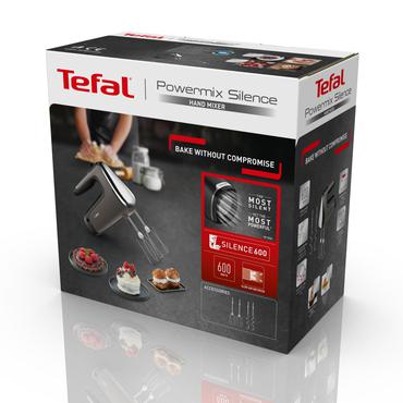 Tefal Powermix Silence HT650E Håndmixer 600 W Sølv
