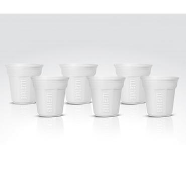 Bialetti - kop - hvid (paket med 6)