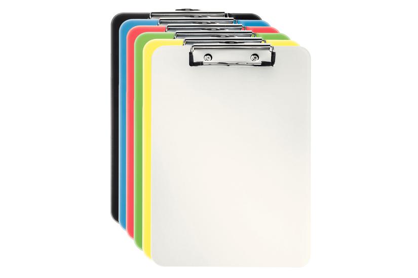 Esselte Vivida - urklipp - f&ouml;r A4 - kapacitet: 80 ark - genomskinligt sorterade