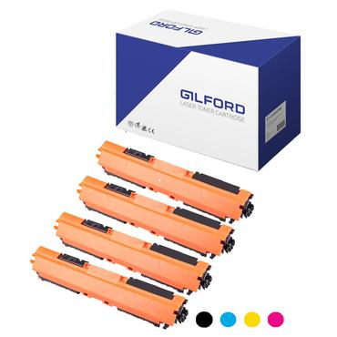 Gilford CF352A#KIT tonerpatron 1 stk Kompatibel Sort, Bl&aring;, Magenta, Gul