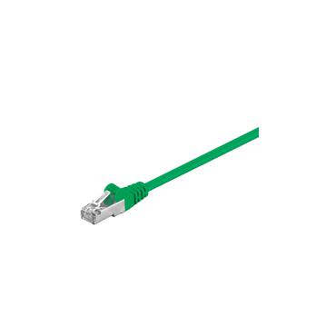 goobay patchkabel - 25 cm - gr&oslash;n