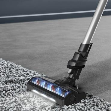 Rowenta RH6A35 2-i-1 stangst&oslash;vsuger Batteri Dry Posel&oslash;s Lilla, S&oslash;lv