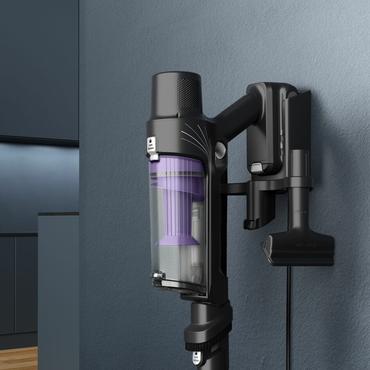 Rowenta RH6A35 2-i-1 stangst&oslash;vsuger Batteri Dry Posel&oslash;s Lilla, S&oslash;lv