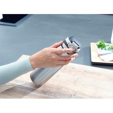 Leifheit 03272 rejsekrus 600 ml Sølv Rustfrit stål