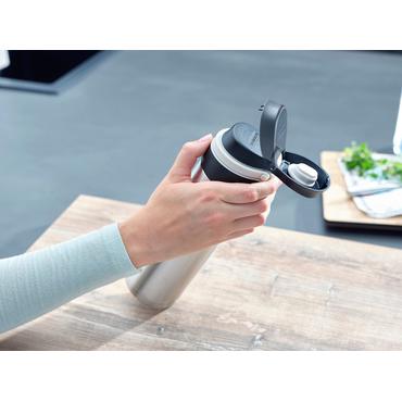 Leifheit 03272 rejsekrus 600 ml Sølv Rustfrit stål