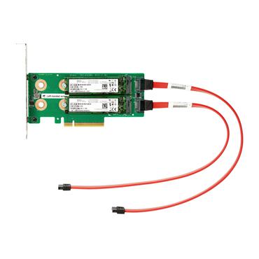 HPE Universal SATA HHHL M.2 Kit - interfaceadapter - M.2 Card - PCIe