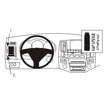 Brodit ProClip - monteringsbeslag til køretøjer