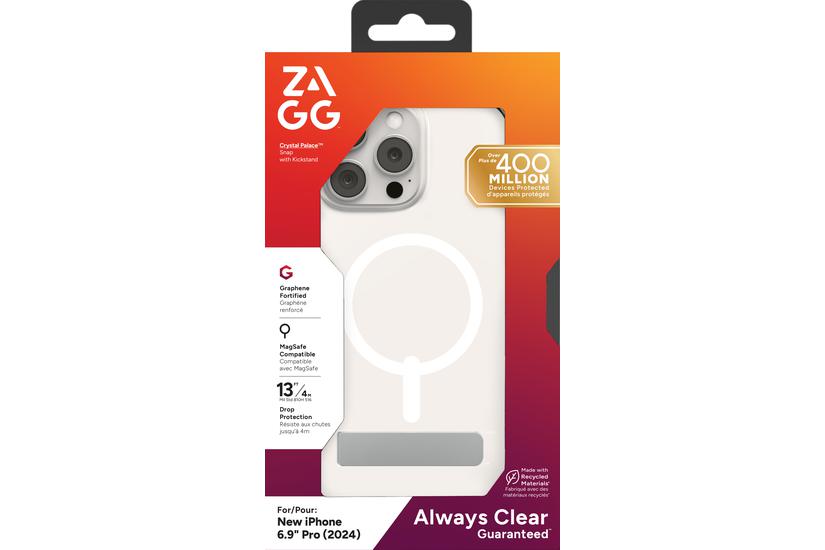 Zagg Crystal Palace Snap - baksidesskydd f&ouml;r mobiltelefon