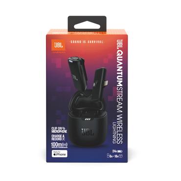 JBL Quantum Stream Wireless - Clip-on wireless Mic mit lightning connector