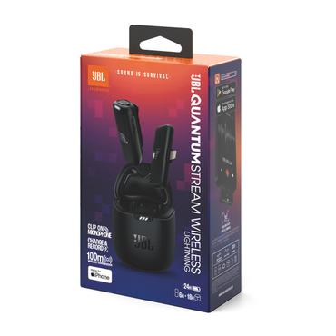 JBL Quantum Stream Wireless - Clip-on wireless Mic mit lightning connector
