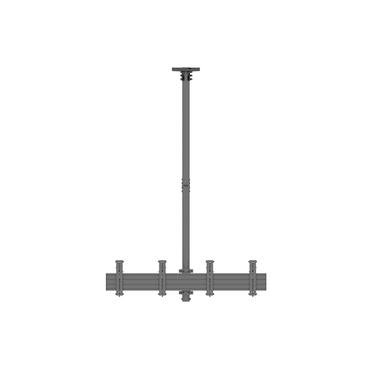 Multibrackets M Pro Series MBC2X1U monteringssats - en sida - för 2 LCD-bildskärmar - svart
