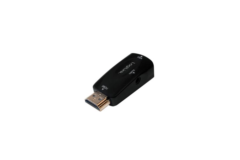 LogiLink CV0107 kabel k&oslash;nsskifter HDMI VGA Sort