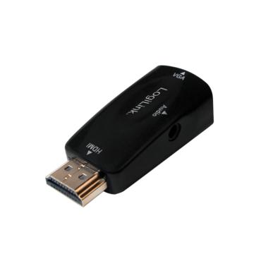 LogiLink CV0107 kabel k&oslash;nsskifter HDMI VGA Sort