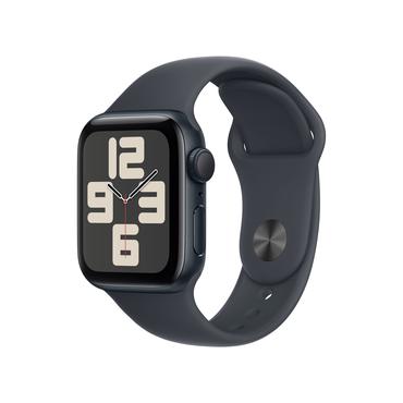 Apple Watch SE OLED 40 mm Digital 324 x 394 pixel Berøringsskærm Sort Wi-Fi GPS (satellit)