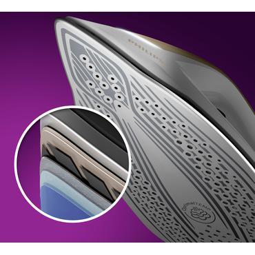 Philips PerfectCare 8000 Series PSG8040 - dampstrygejern - såleplade: SteamGlide Elite
