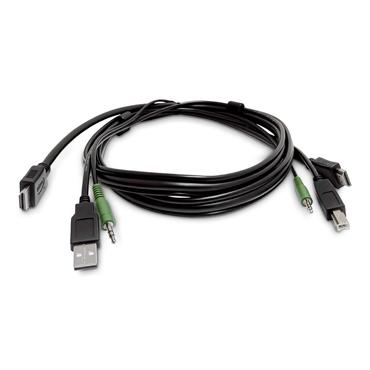 StarTech.com SKHDMMKVM10 KVM-kabel Sort 3 m