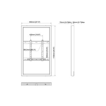 Multibrackets M Pro Series indelukke