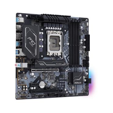 ASRock H670M Pro RS - moderkort - micro ATX - LGA1700-uttag - H670