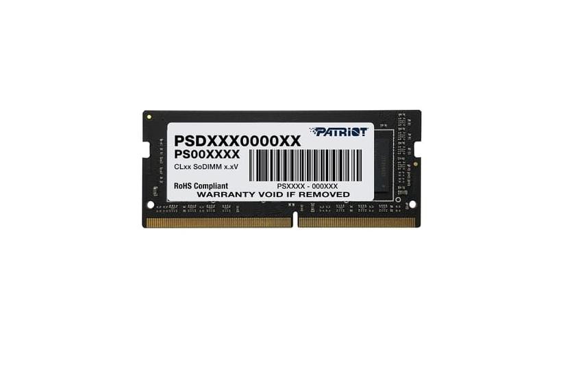 Patriot Signature Line - 8GB - DDR4 RAM - 3200MHz - SO DIMM 260-pin - Icke ECC - CL22