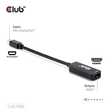 Club 3D CAC-1188 - adapterkabel - 9 cm