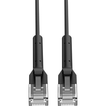 Prokord Ethernet Cat.6 Patch Cable Bendable Rj45 1M Bl RJ-45 RJ-45 CAT 6 1m Sort