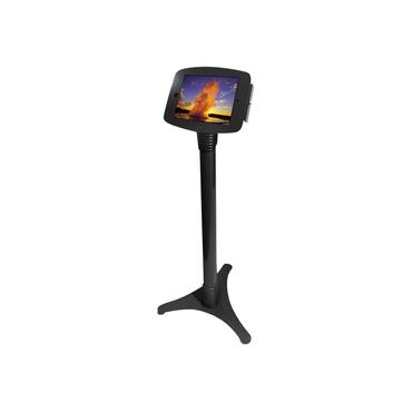 Compulocks Space Adjustable iPad 9.7" Floor Stand Black