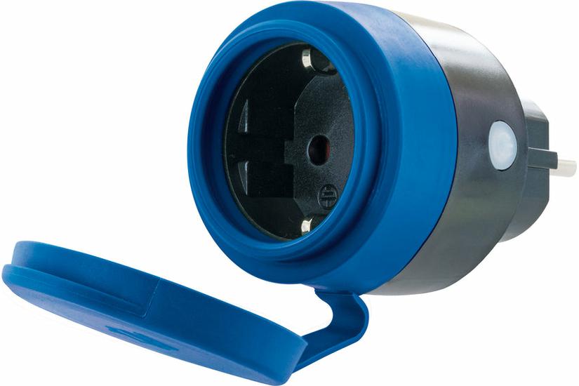 Schwaiger Steckdosenadapter IP44 WiFi mit Messfunktion