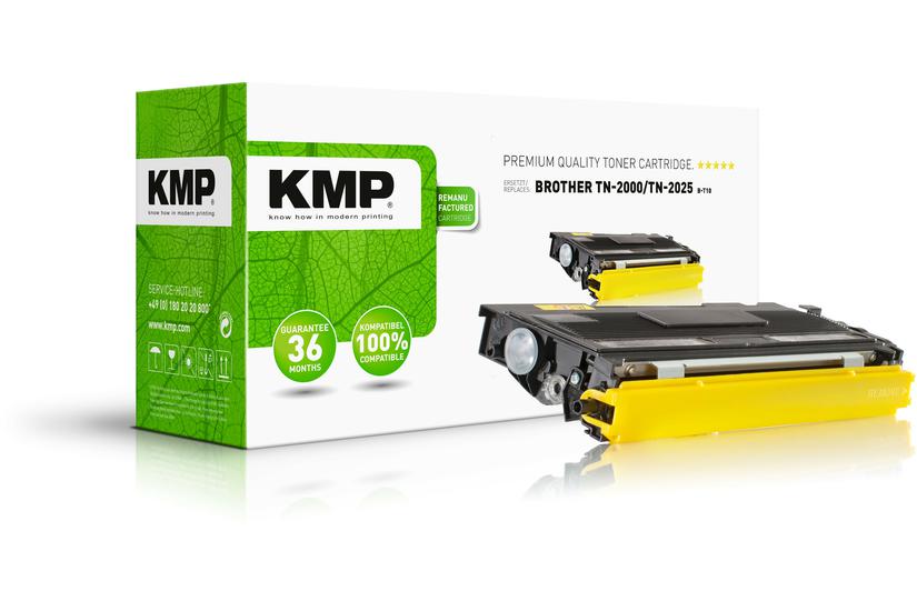 KMP - svart - kompatibel - tonerkassett (alternativ för: Brother TN2000)