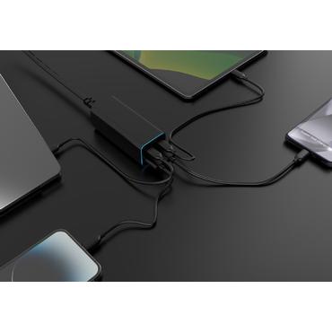 4-port 100 W GaN USB Pow erDelivery fast charger