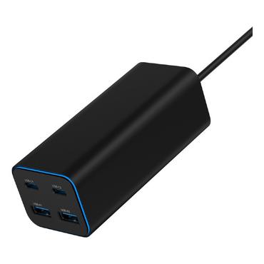 4-port 100 W GaN USB Pow erDelivery fast charger