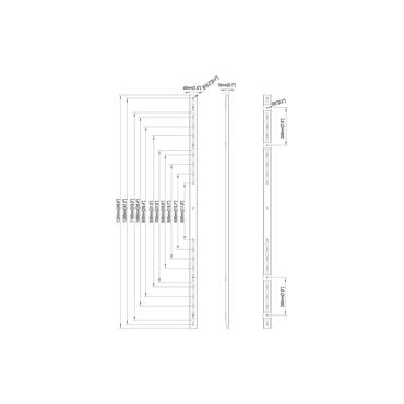 Multibrackets M Medium konsol - Ultrasmal - svart