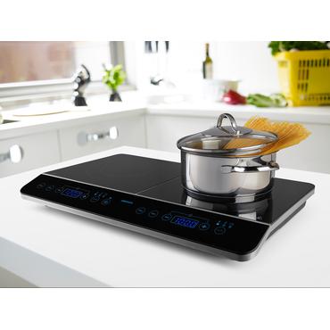 MEDION MD 15324 Sort Bordplade Zone induktionskogeplade 2 zone(s)