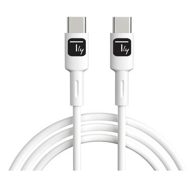 Techly Kabel USB 2.0 Typ C M/M wei&Atilde; 1m