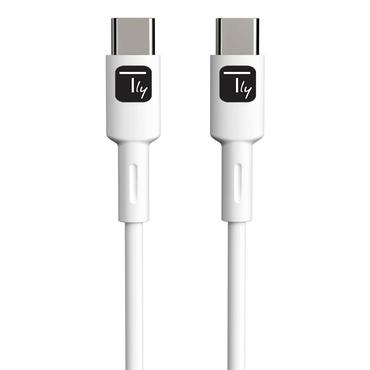 Techly Kabel USB 2.0 Typ C M/M wei&Atilde; 1m