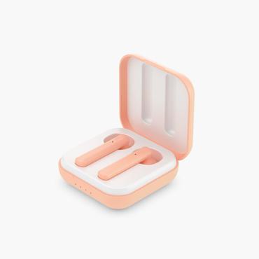 LEDWOOD Hovedtelefon Hubble TWS True Wireless In-Ear Rosa Mic