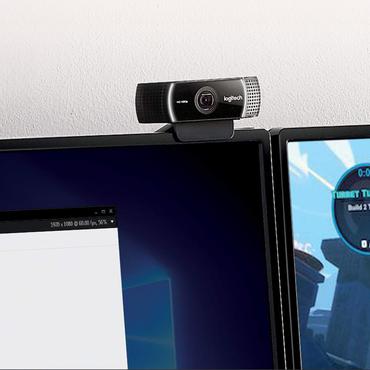 Logitech HD Pro Webcam C922 - Webbkamera - f&auml;rg - 720p, 1080p - H.264